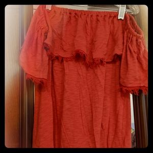 Splendid off the shoulders top